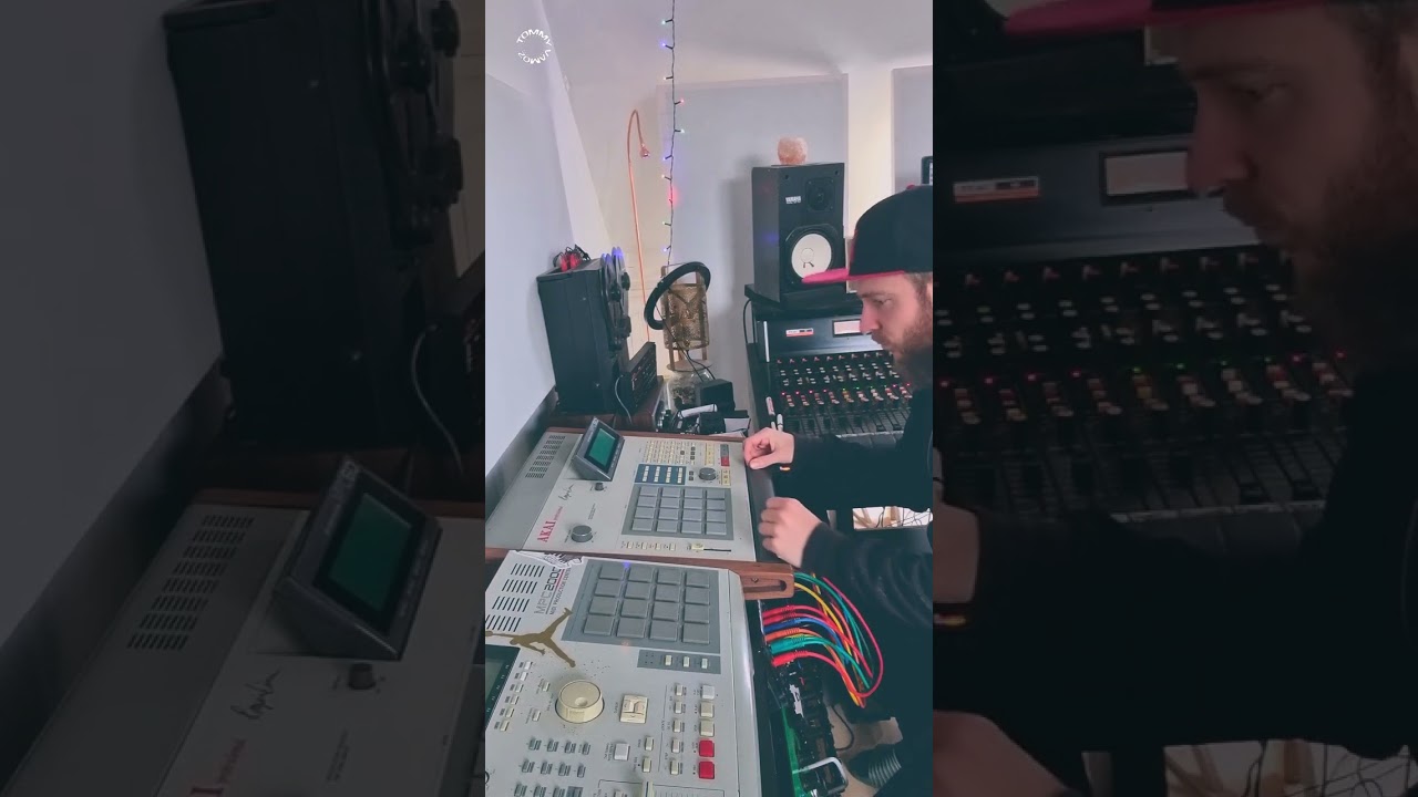 Boom bap beatmaking on the akai mpc 60