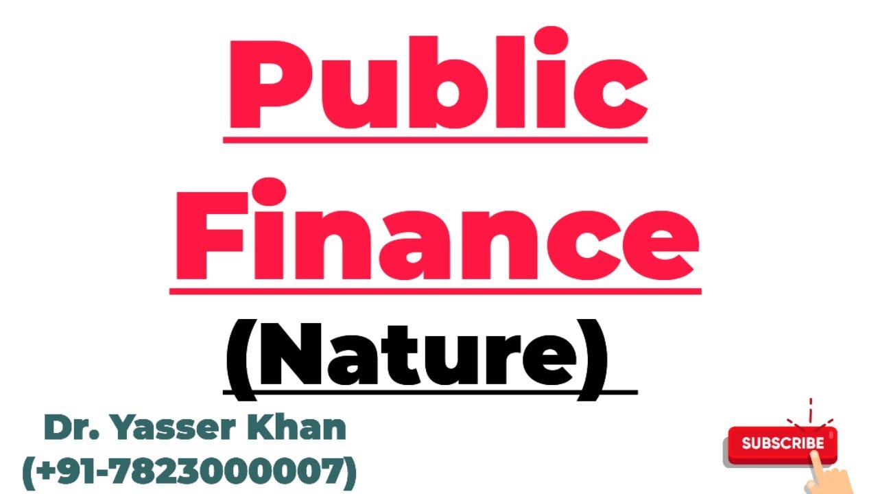 Public Finance | Nature Of Public Finance | Characteristics Of Public Finance | Economics | CUET UGC