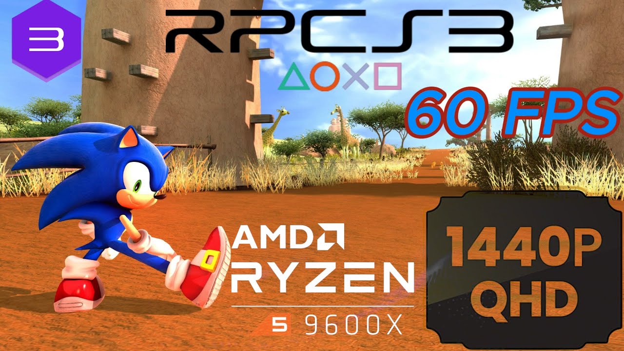 RPCS3 ~ Sonic Unleashed On 2K UHD Gameplay +60fps settings [ Ryzen 5 9600x  + Rtx 4080 super]