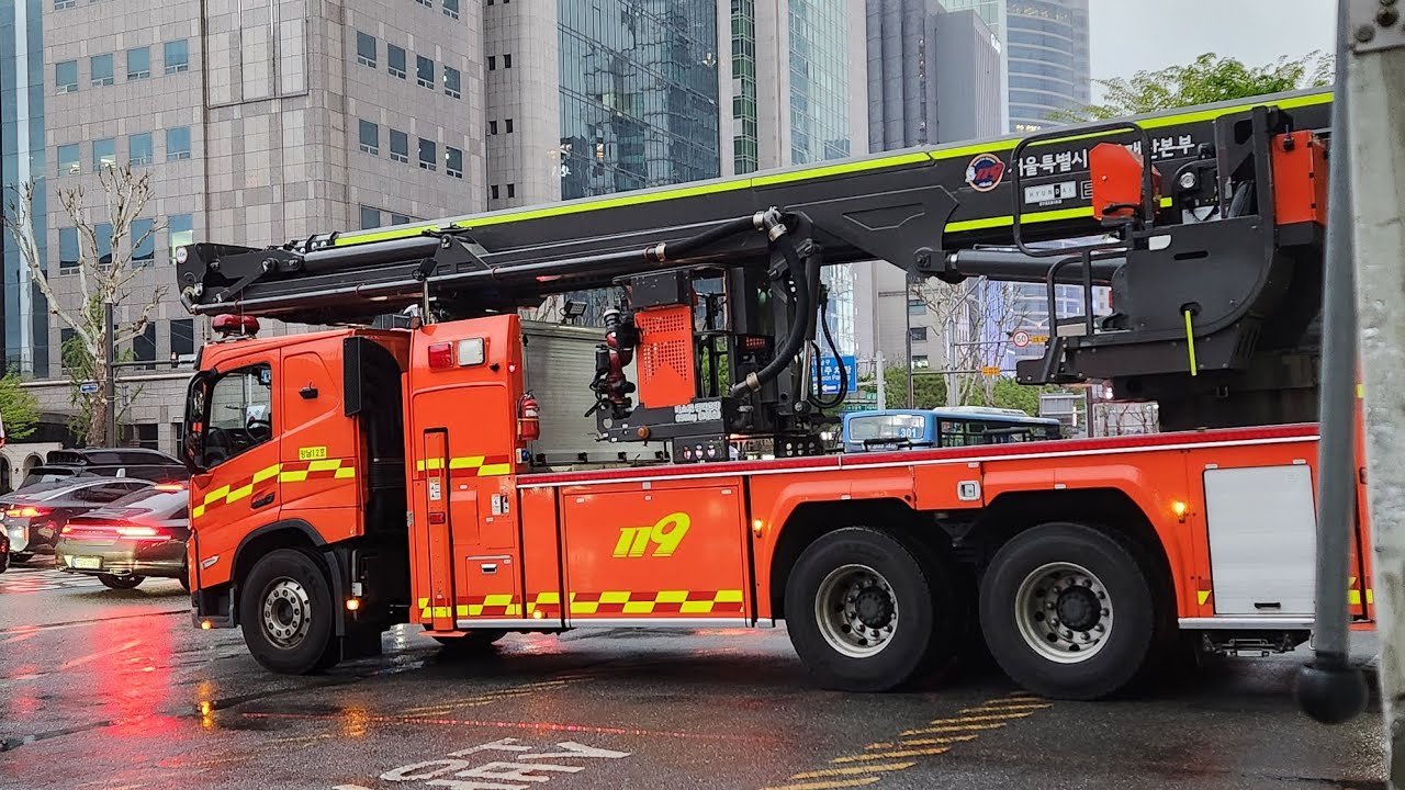 [서울강남소방서] 구급 차량 귀소 및 차량 점검