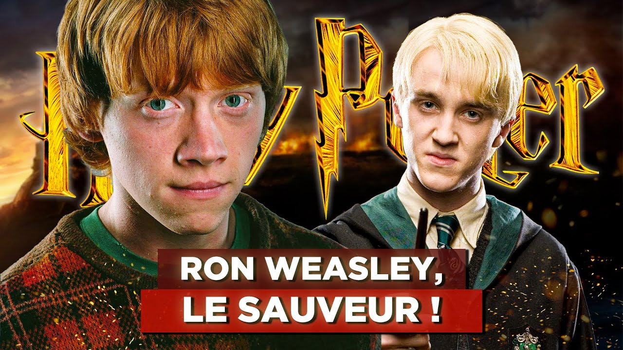 7 fois où RON WEASLEY a été un HÉROS dans HARRY POTTER