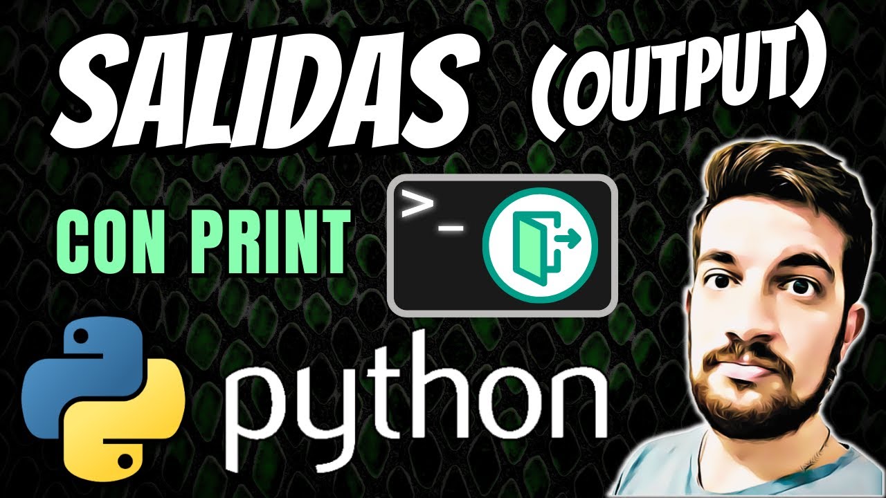 SALIDAS por pantalla (PRINT) en Python 🐍