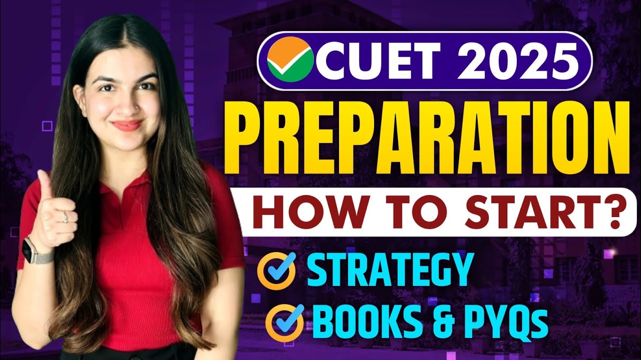 CUET 2025 Preparation: How to start? Books, Past Year Questions & Strategy 🔥✅ #cuetpreparation