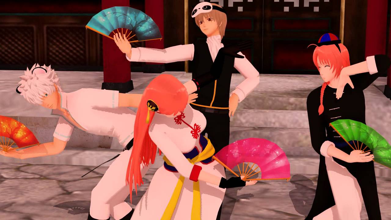 ＭＭＤ 銀魂　チャイナサイバー＠ウォーアイニー 配布あり☆