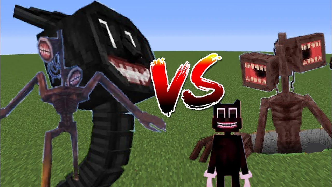 NEW VS OLD [cartoon cat y sirend head Minecraft]🔥