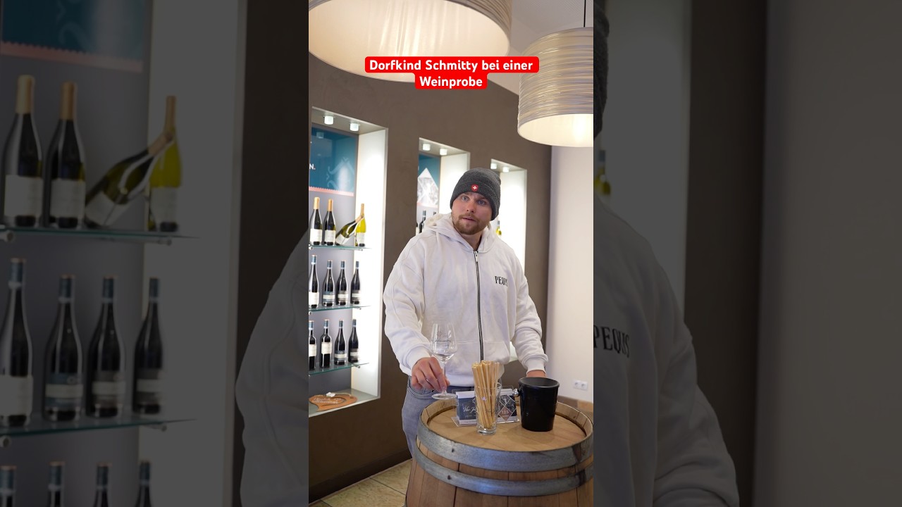 Dorfkind Schmitty bei einer Weinprobe 😂 | Nikolaj