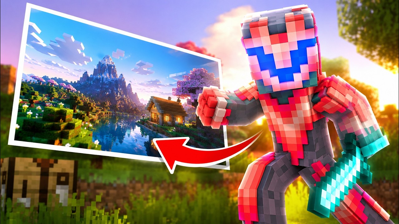 Как сделать красивые миниатюры для Minecraft (2026)