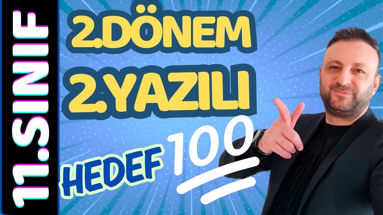 İZLEMEDEN GİRME 🔵11.SINIF FİZİK 2.DÖNEM 2.YAZILI ÇALIŞMASI 2025 | PDF