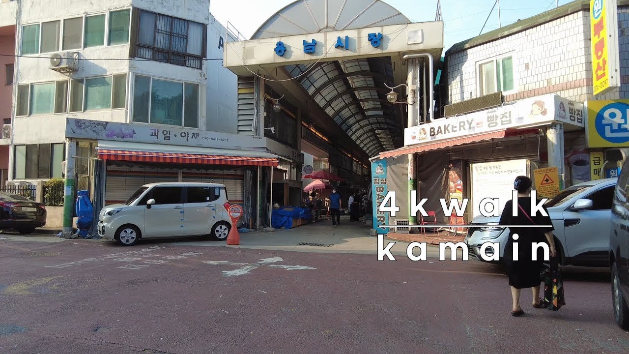 [Side B] 2021.07 .31 #용남시장 | A walk at Yongnam Market in Juan-dong, Incheon | 인천 주안동의 작은 시장!