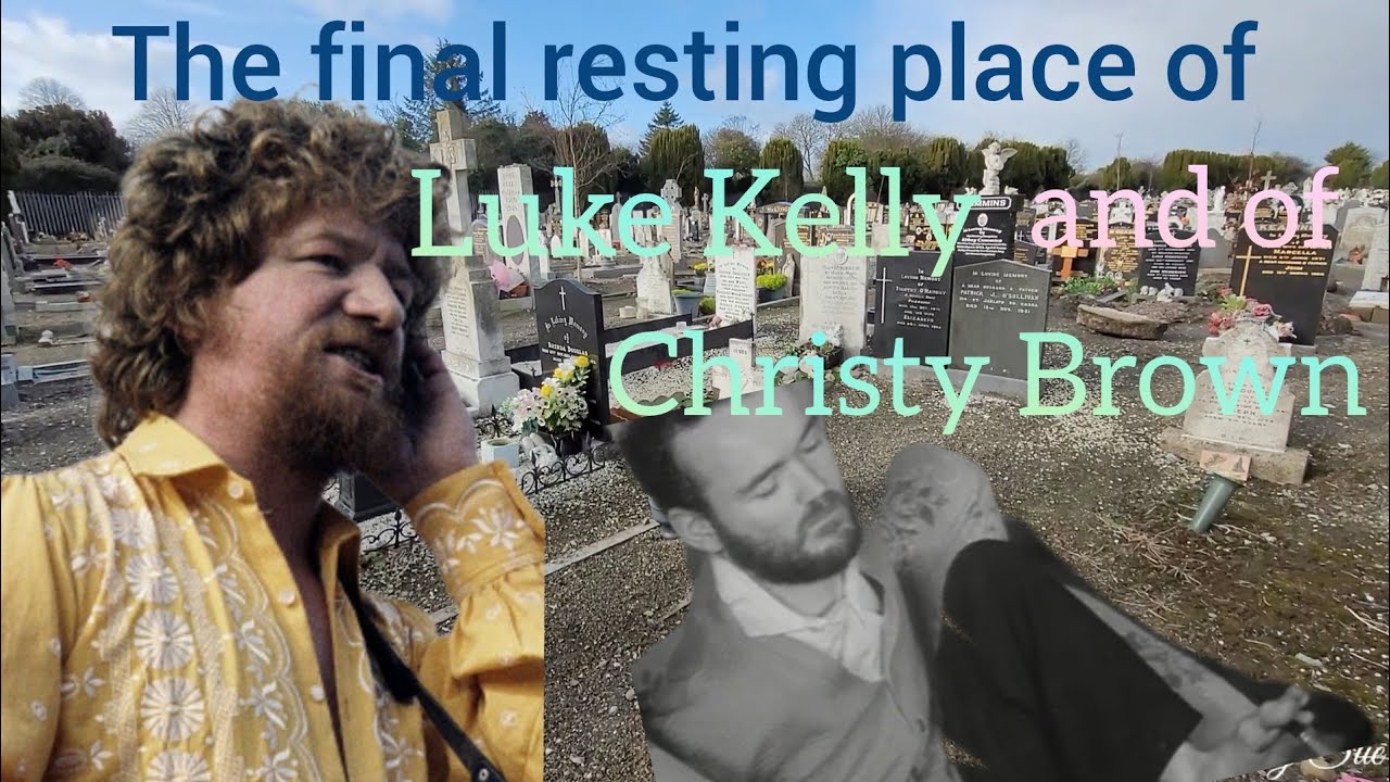 The final resting place of Luke Kelly and Christy Brown
