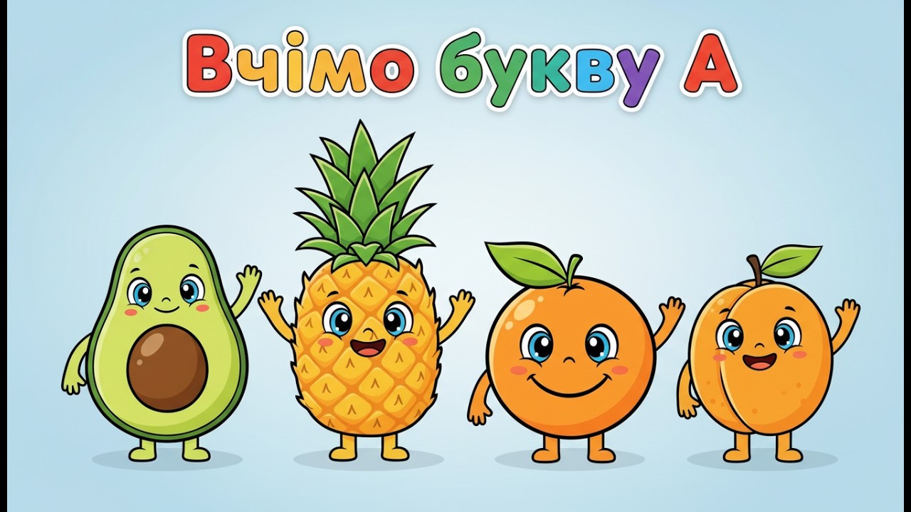 Вчимо букву А