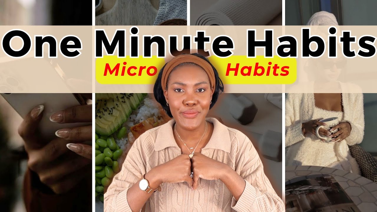 1-Minute Habits to Start in 2025