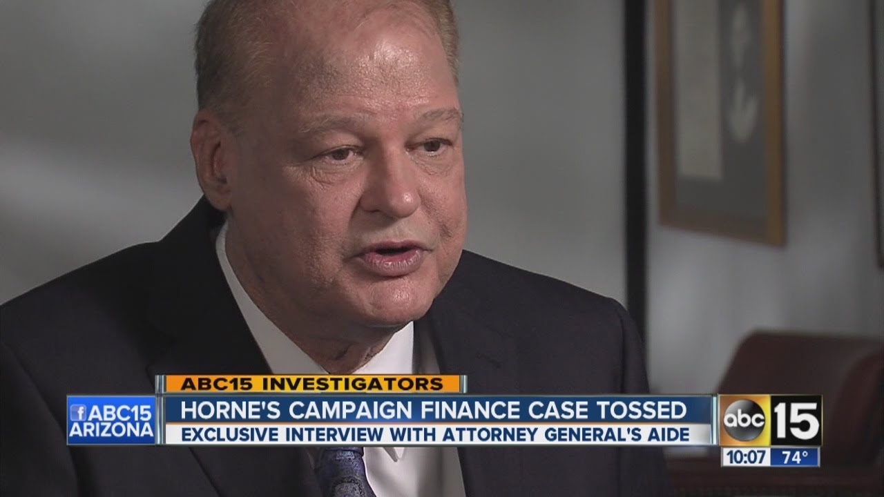 Horne's campaign finance case tossed