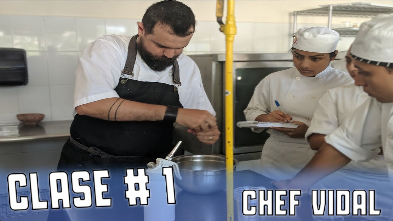 Clase #1 con el chef vidal | ESCUELA CULINARIA DEL SURESTE