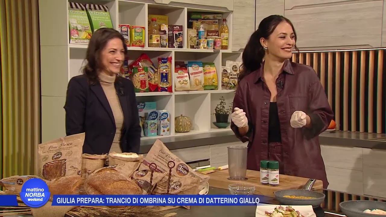 3 novembre 2024 ricetta 2 baccalà su crema di datterino