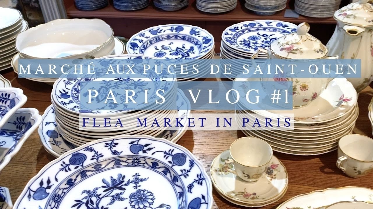 Влог Париж №1/Блошиный рынок Сент-Уан(Marché aux Puces de Saint-Ouen)/Блошиный рынок в Париже