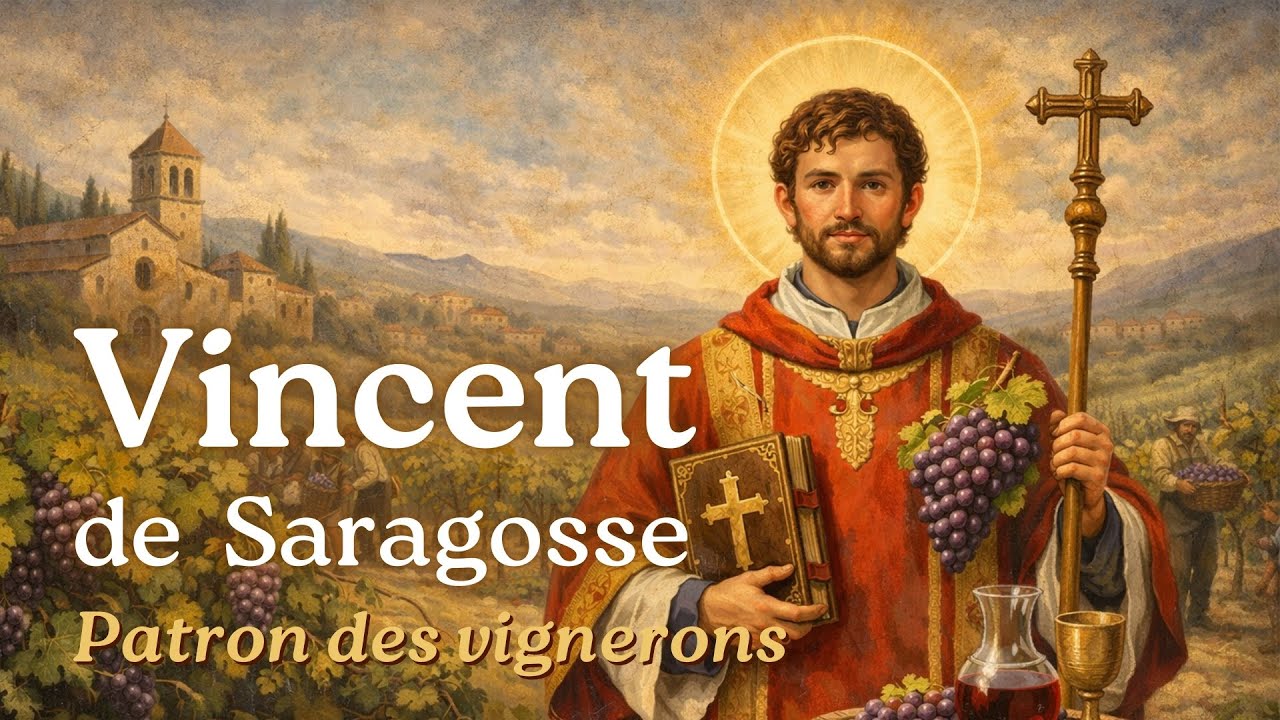 Saint Vincent, patron des vignerons (22 janvier)