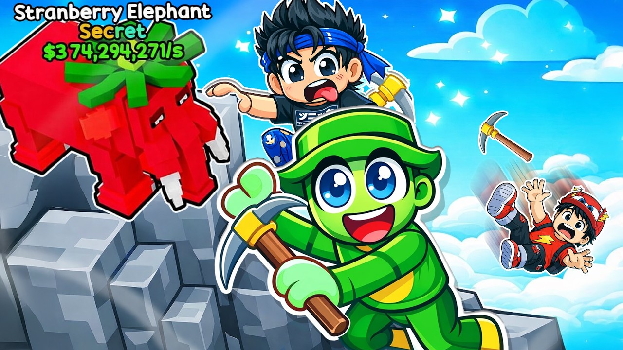 J'ai dépensé 956 645 € dans Roblox Jump The MOUNTAIN pour des Brainrots !