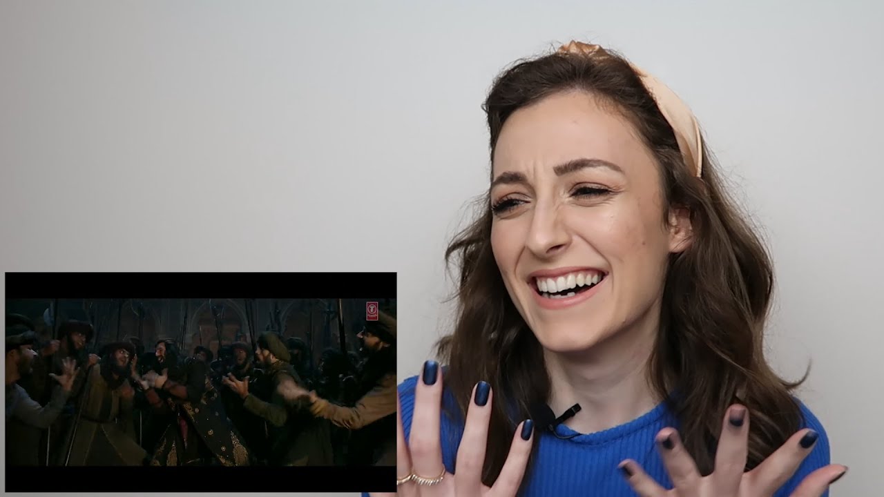 Khalibali | Padmaavat | Ranveer Singh | Music Video | REACTION