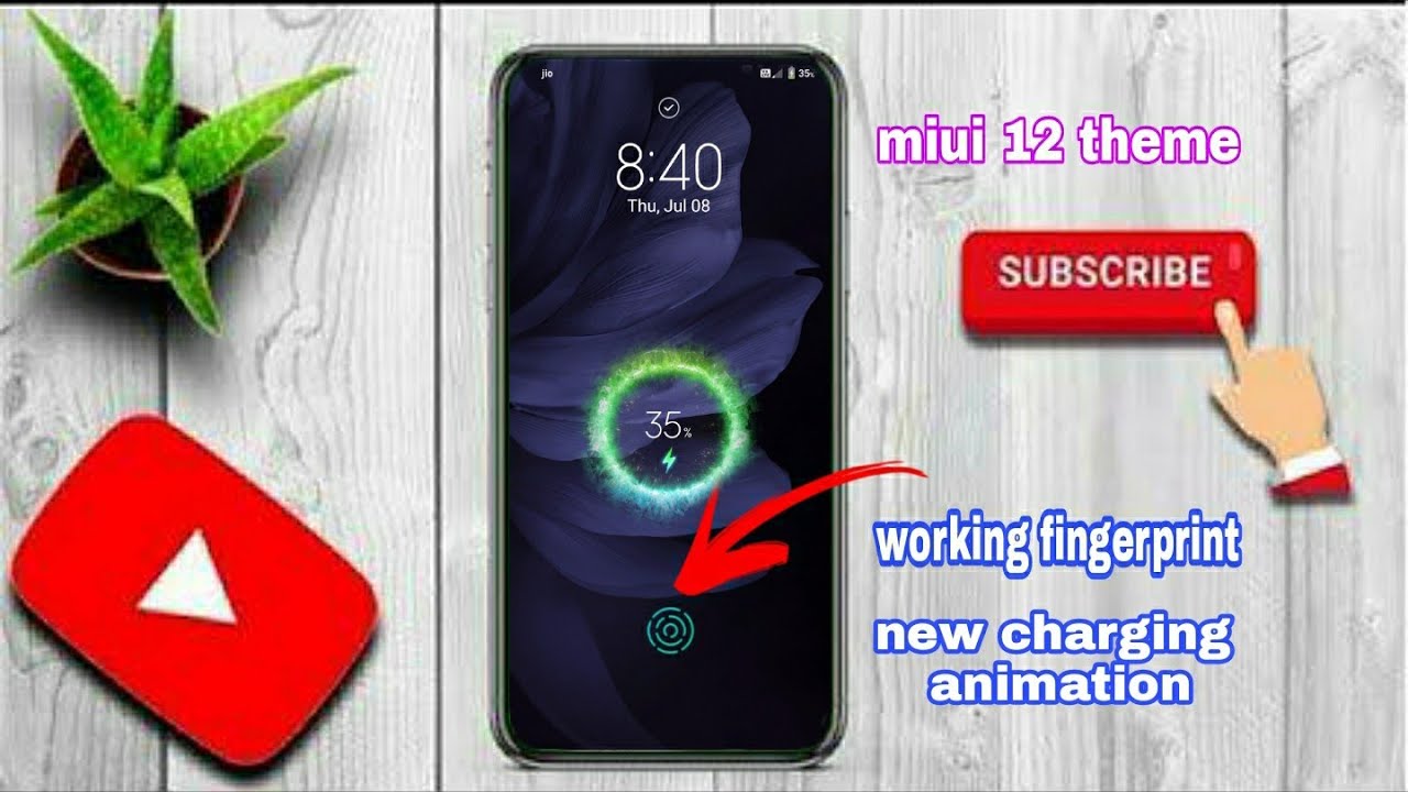 enable fingerprint in your phone miui 12 themes top 2 Thame #miui #andoid12