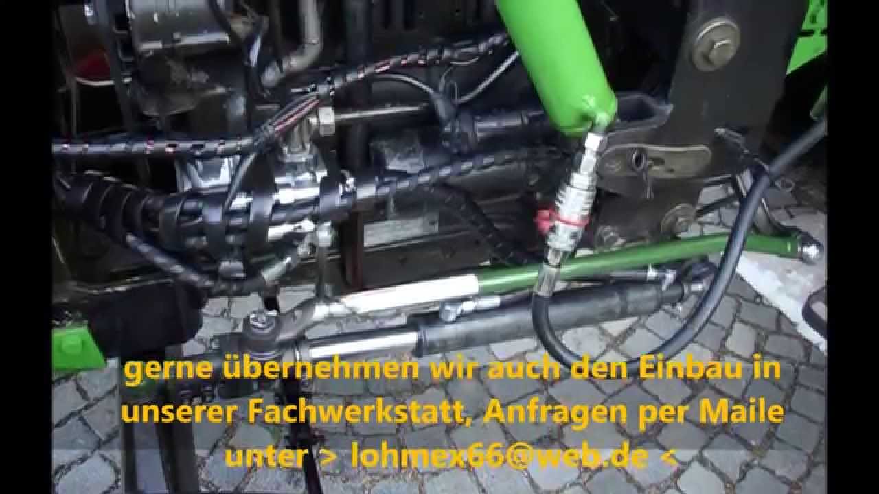 Deutz 5206 mit CALZONI Lenkung