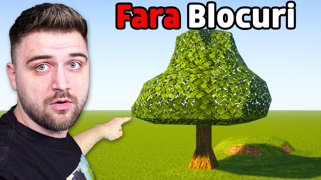 Am STERS CUBURILE din Minecraft...