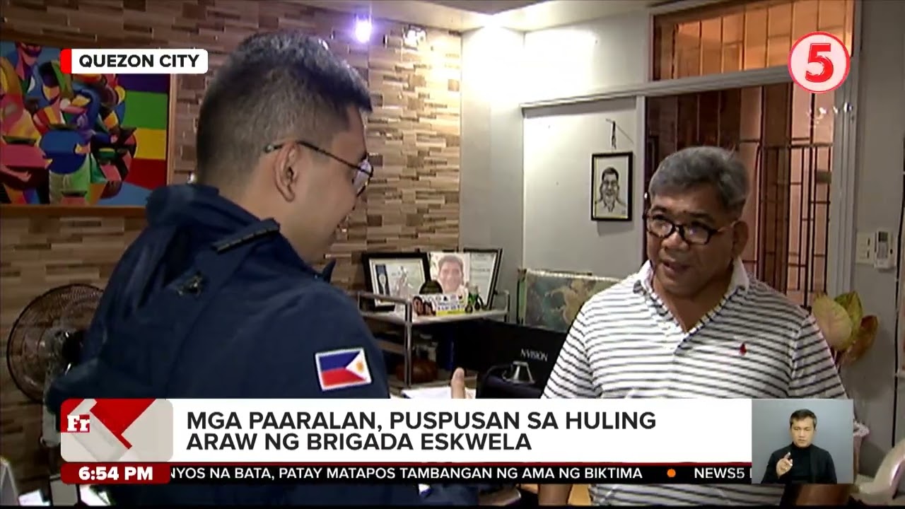 Mga paaralan, puspusan sa huling araw ng Brigada Eskwela | Frontline Pilipinas