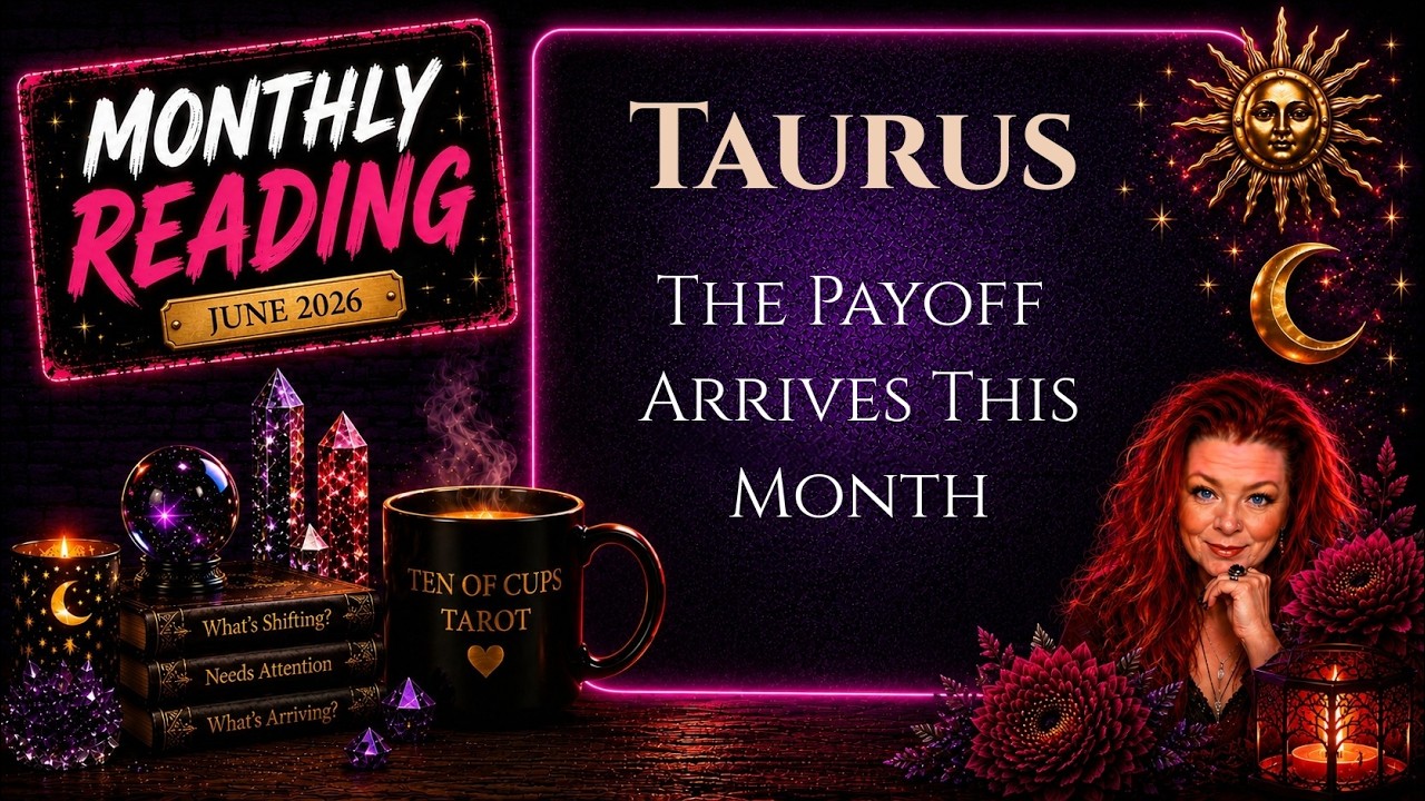 ♉ TAURUS: June Brings The Reward You've Been Waiting For | June 2026 Tarot
