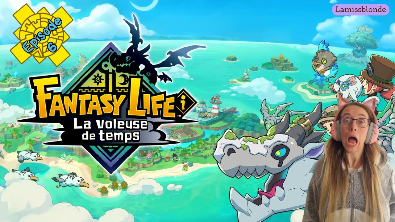 Ca pêche fort dans le dédaléarbe - Fantasy life i #6