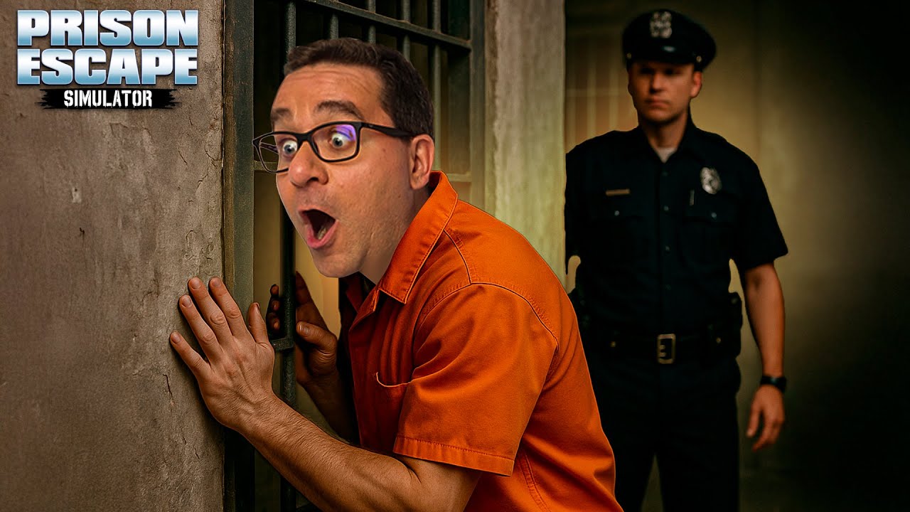 PRISON ESCAPE SIMULATOR #5 - FUGI DA PPRISÃO E FUI TRAMADO
