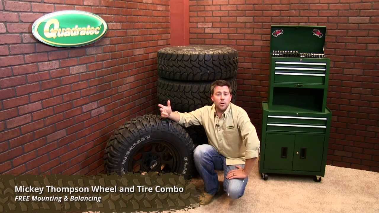 Mickey Thompson Wheels and Tires With FREE Mount and Balance