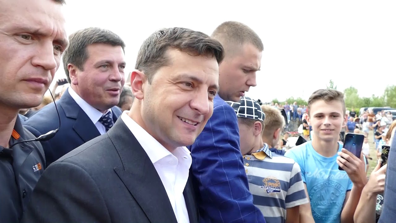 ПРЕЗИДЕНТ ЗЕЛЕНСЬКИЙ У КАЛУСЬКОМУ РАЙОНІ. ДОВГЕ-КАЛУСЬКЕ. 02.08.2019