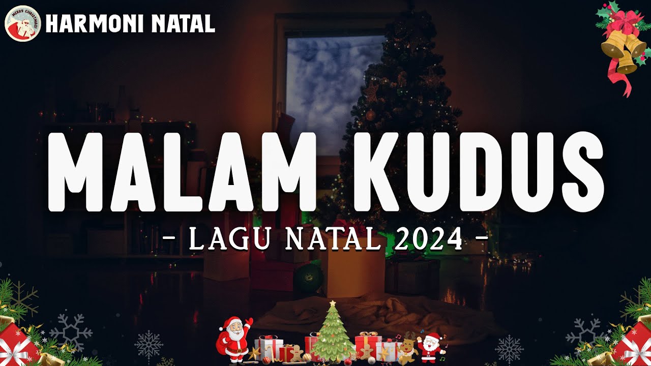 Malam Kudus (Silent Night) - Lagu Natal Terbaru 2024 (Lirik) | Lagu natal Terpopuler Sepanjang Masa