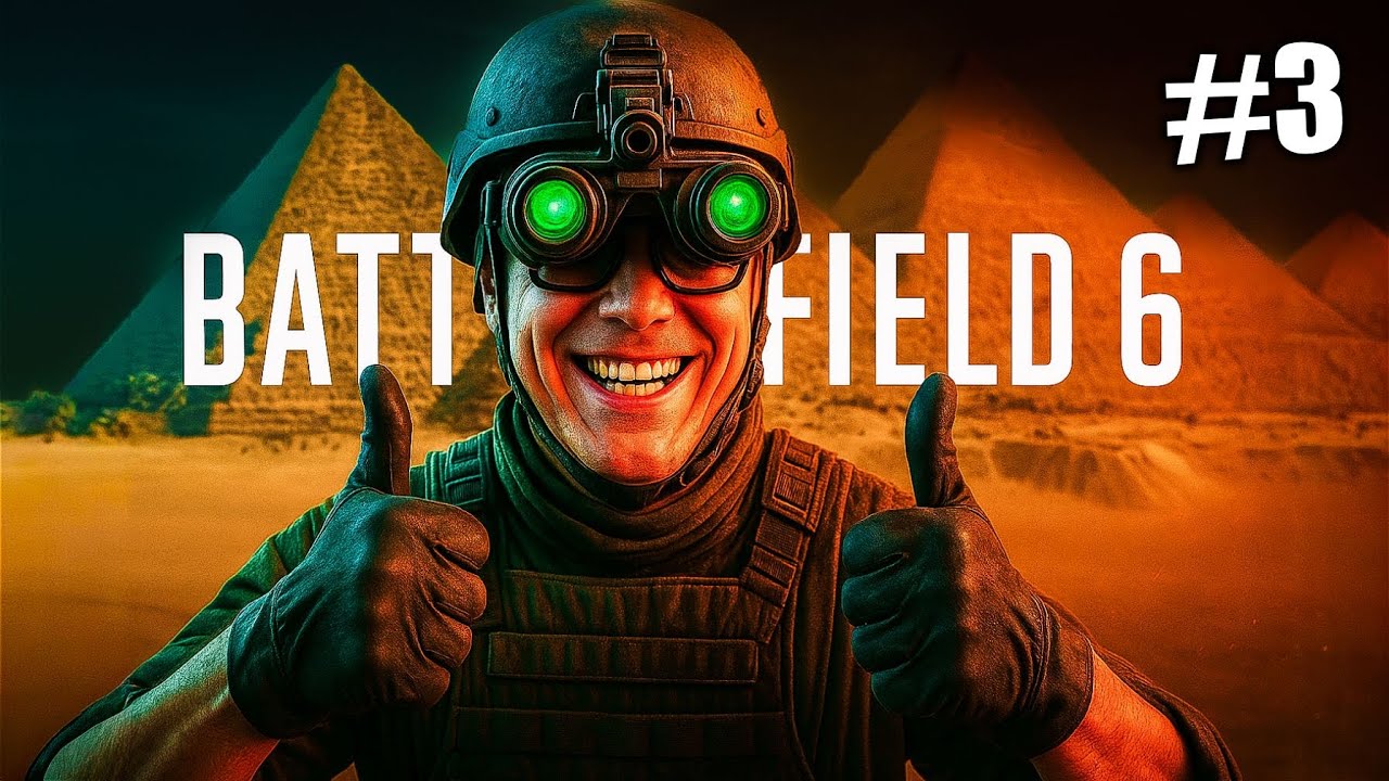 🧨 KCIUK?! NOC w EGIPCIE → ATAK ŚMIGŁOWCA | Battlefield 6 (Kampania) #3