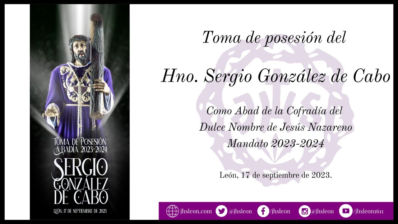 Toma de Posesión del Abad mandato 2023-2024
