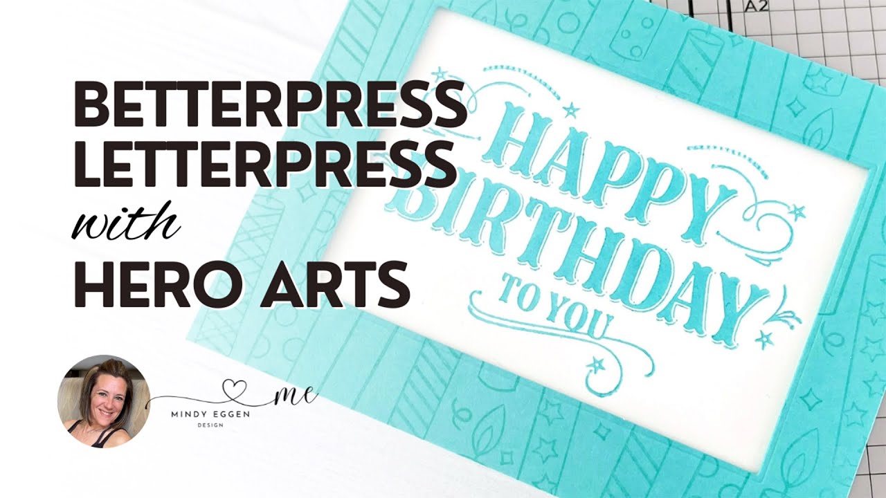 BetterPress LetterPress Plates With Hero Arts