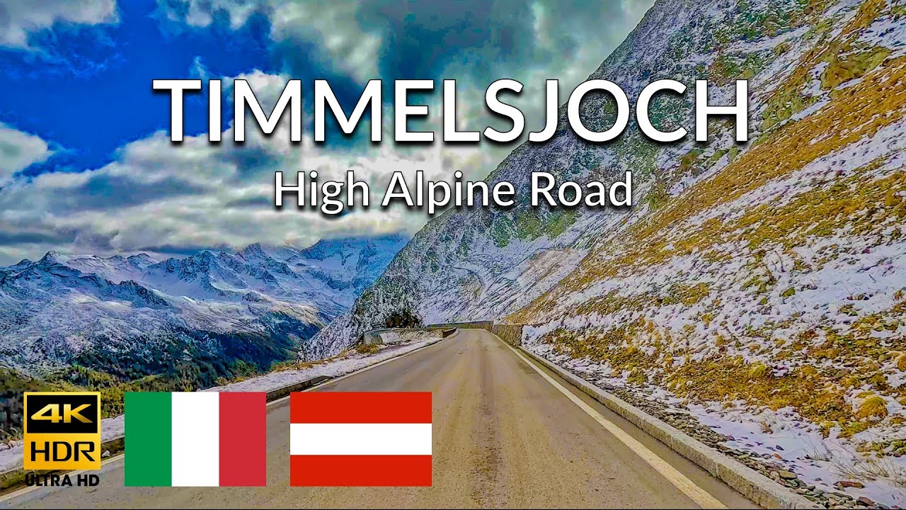 Experience the STUNNING Timmelsjoch High Alpine Road in 4K! | #timmelsjoch #austrianalps