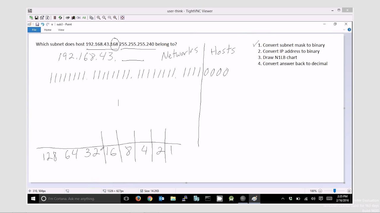 IPv4 Subnetting - Finding the Network ID of an IP address