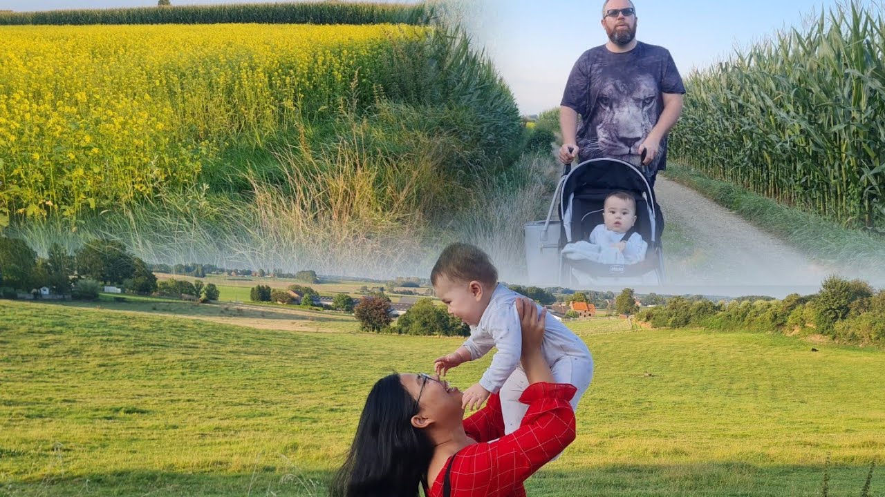 Chingni donggipa gittim|Sunday walk through the fields of Tienen|Belgian-Indian