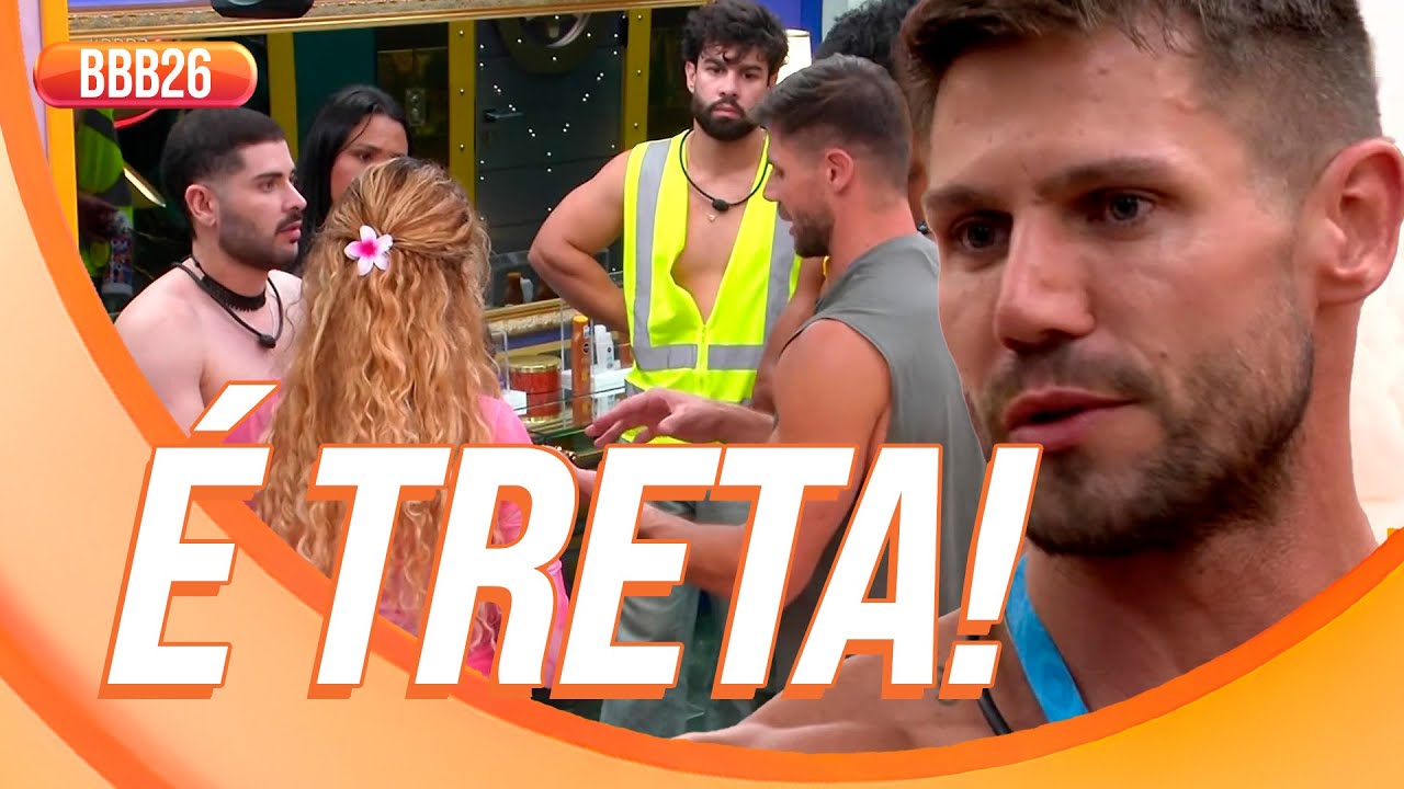 BRIGA NA FESTA: confira o desentendimento entre Jonas e Marcelo | BBB 26