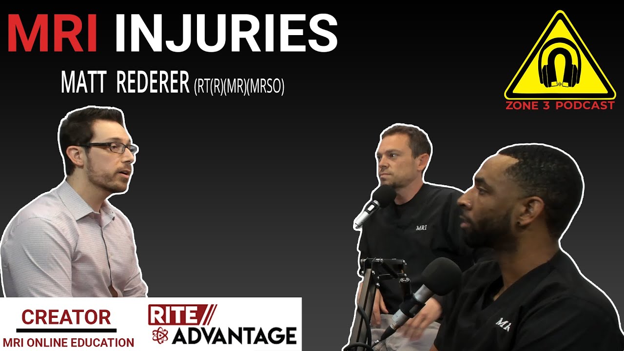 MRI Injuries discussed with Matt Rederer creator of MRI online education Rite Advantage.