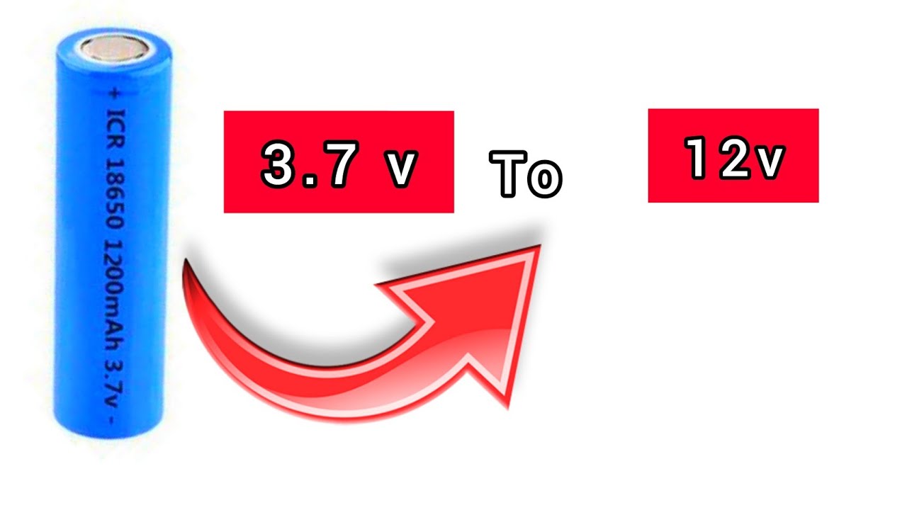 3.7 V  to 12 V converter