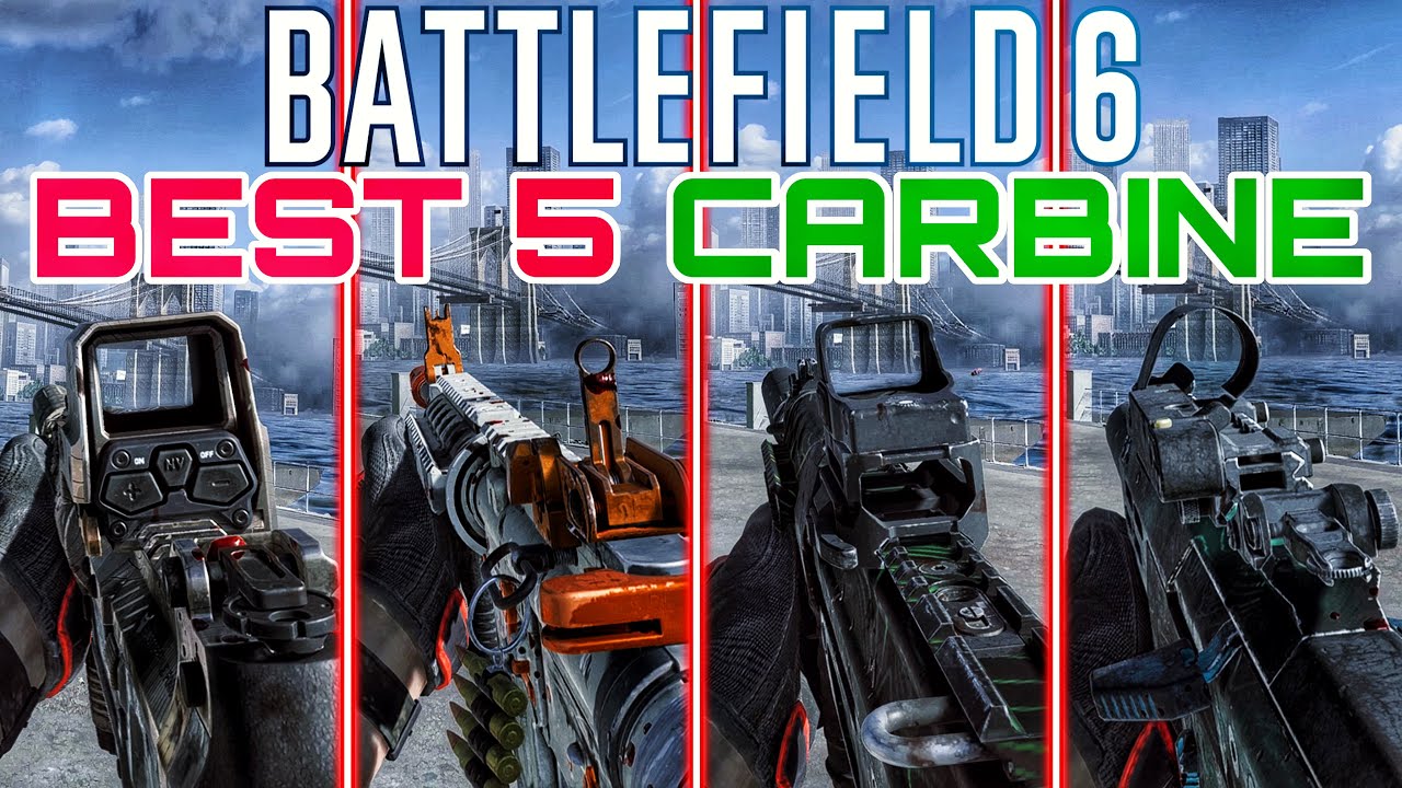 Top 5 Best CARBINE Weapons In Battlefield 6