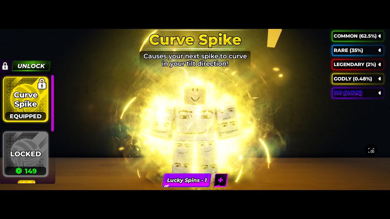 Tutorial on how to use Curve Spike VolleyBall Legends