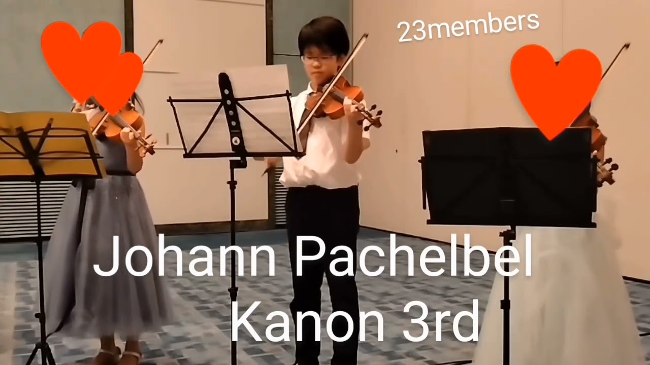 Pachelbel Kanon 3rd(6 people)　パッヘルベル　カノン　サード