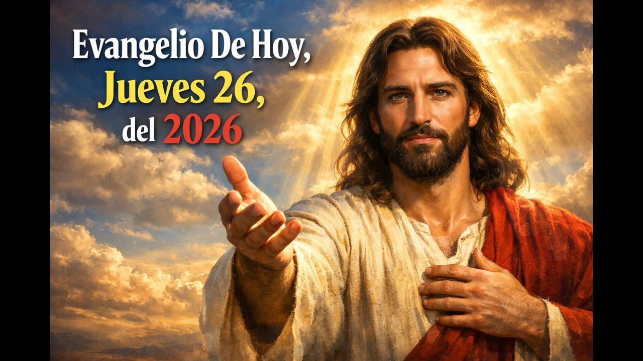 Evangelio De Hoy Jueves 26 Del 2026, Mateo 7, 7-12