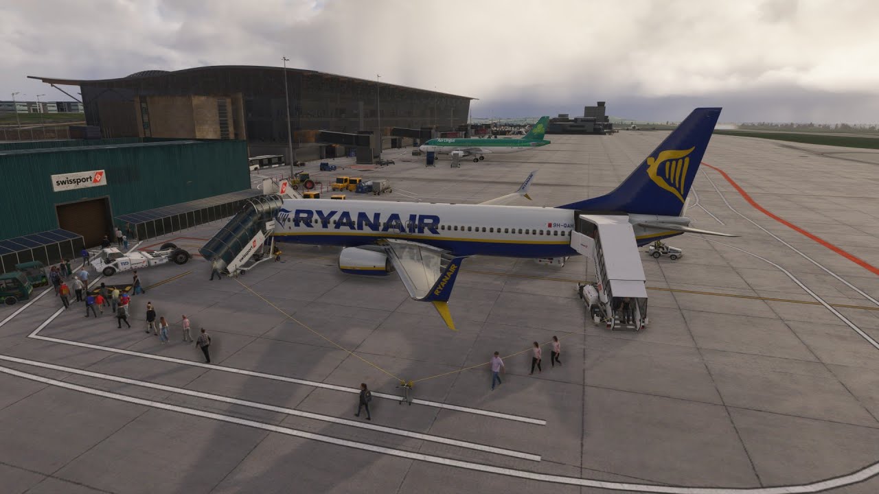 Ryanair 737-800 with Boris Soundpack! | Manchester - Cork | MSFS 2024