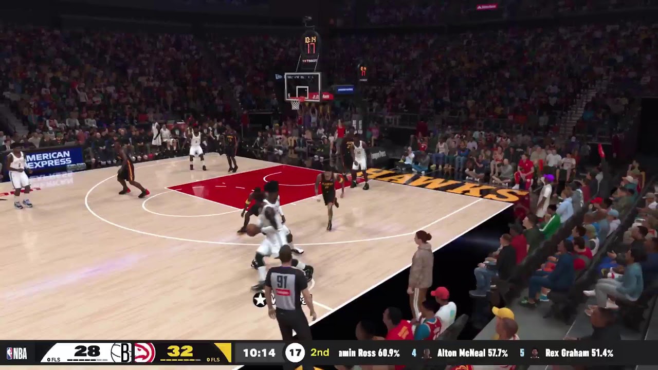 Brooklyn Nets At Atlanta Hawks March 29th 2083
