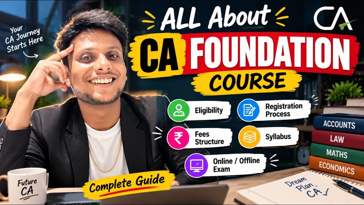 All About CA Foundation | Eligibility, Registration, Fees, Syllabus & Exam Pattern