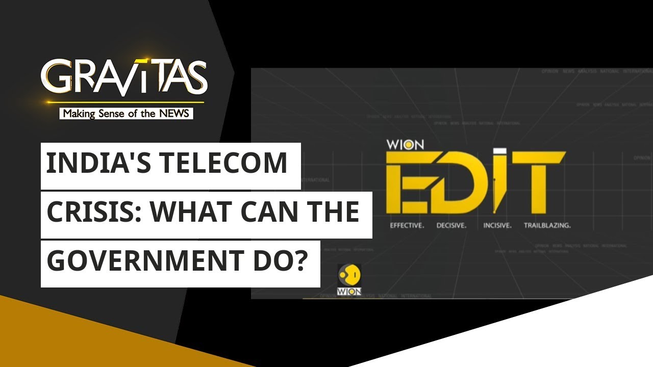 WION Edit: India's Telecom Crisis: What Can The Government Do?